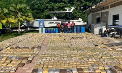 Armada Decomisa Más de Una Tonelada de Marihuana Rumbo A Centroamérica
