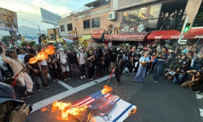 Cierres Viales y Quema de Bandera