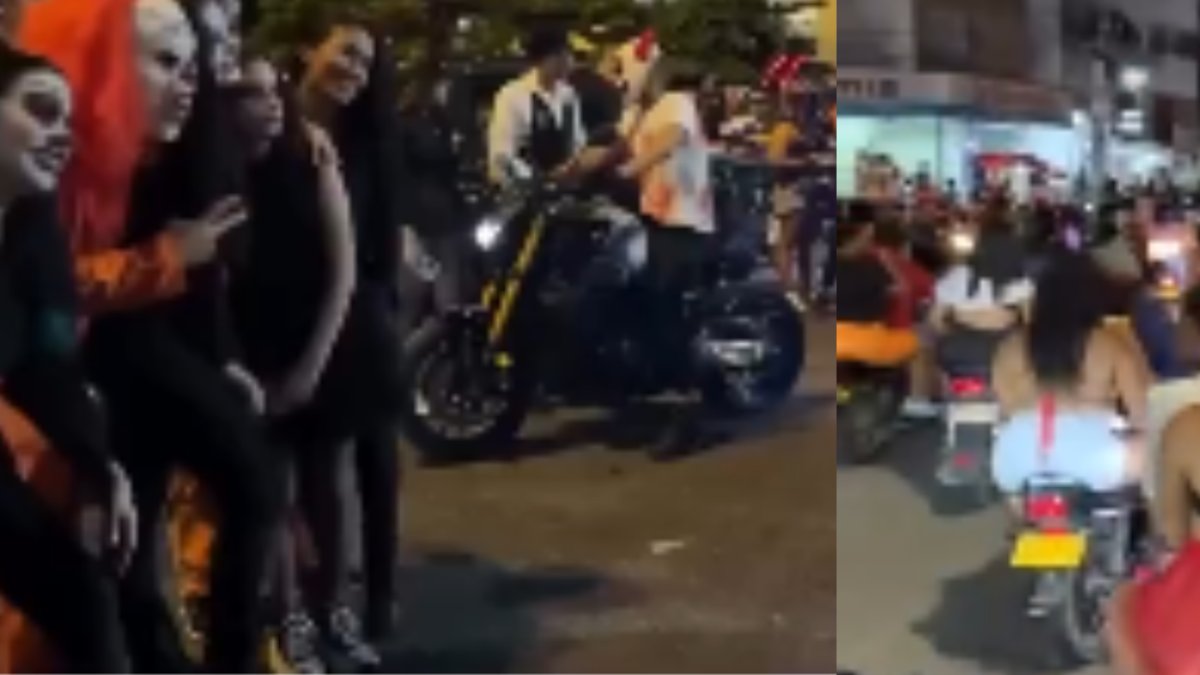 $30 millones de recompensa por líderes de caravana ilegal de motos