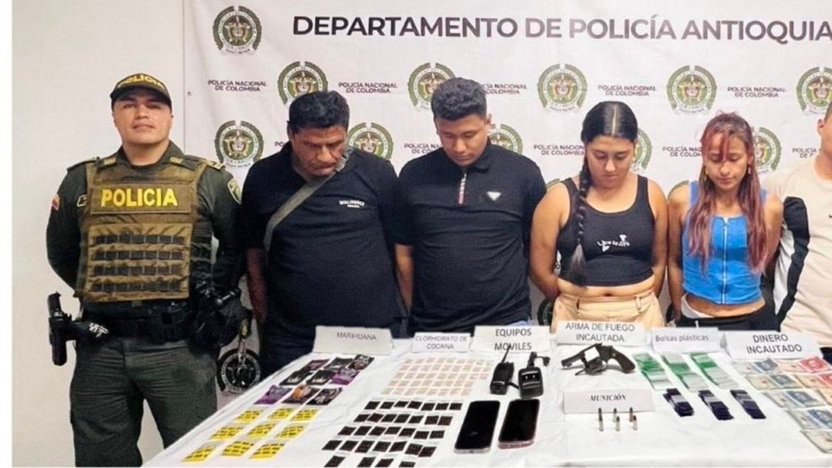 este es prontuario del presunto integrante de uno de los más poderosos grupos armados en Medellín y en zonas del país