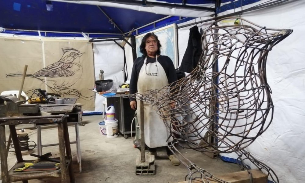 el escultor que sembró arte en la localidad de Suba