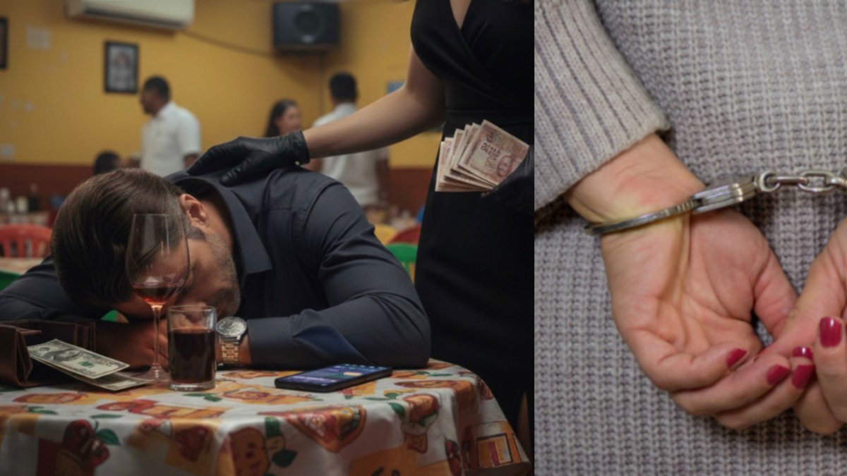 Usaba droga veterinaria para robar a hombres que seducían.