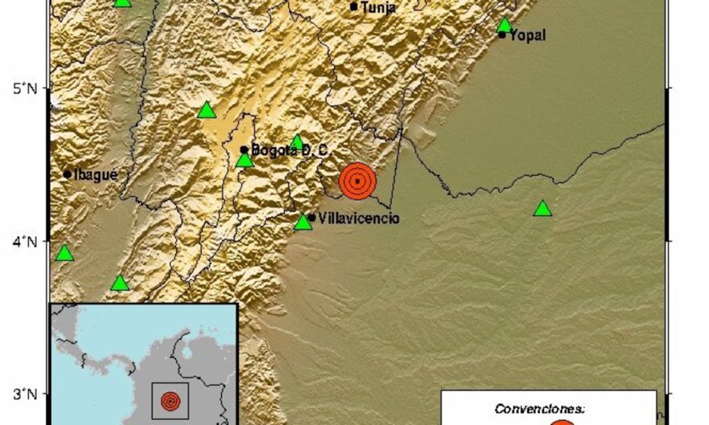 esto reportó el Servicio Geológico