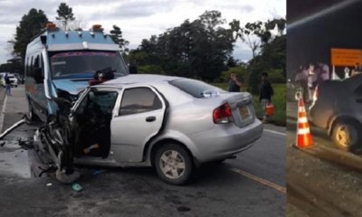tres personas murieron, entre esas, padre e hijo y cinco más resultaron heridas