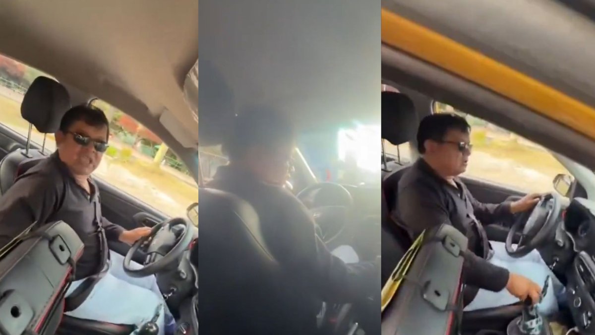 taxista escupió a pasajero para reclamarle las vueltas del pago de un servicio en Bogotá