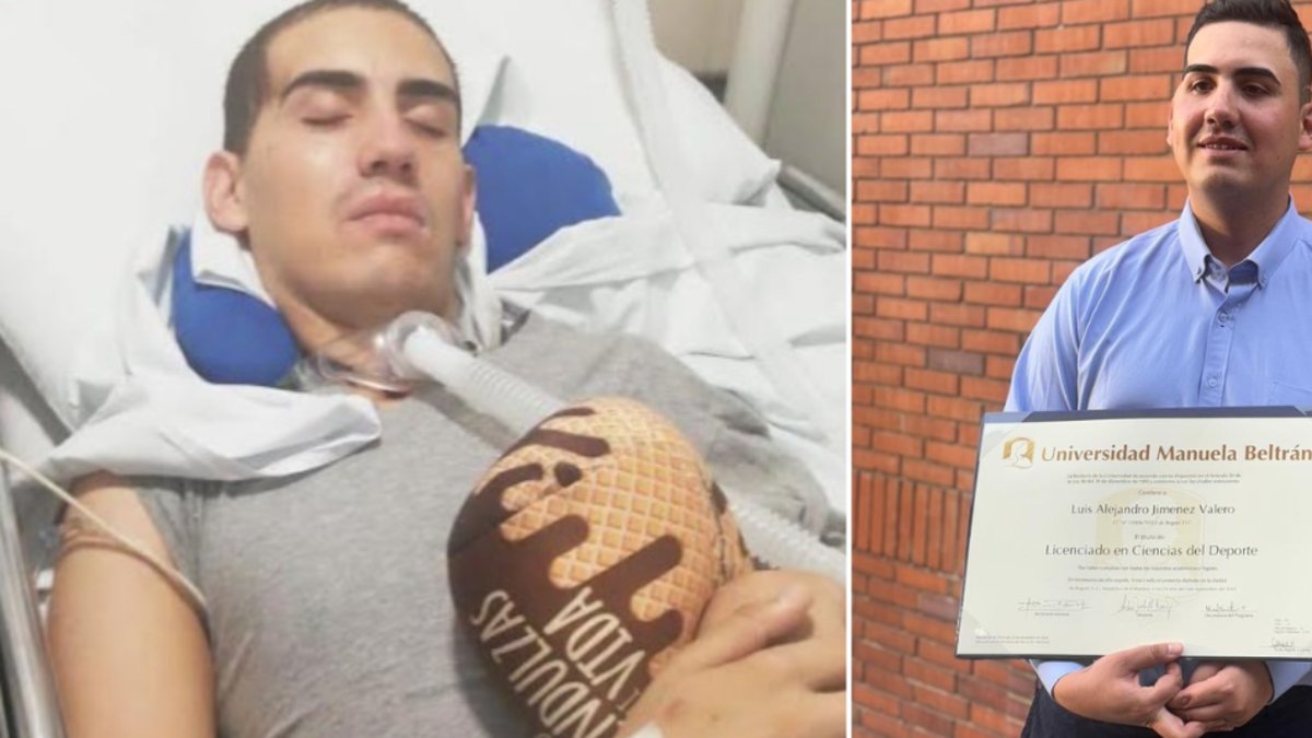 'Si no hubiera tenido casco, no estaría aquí'