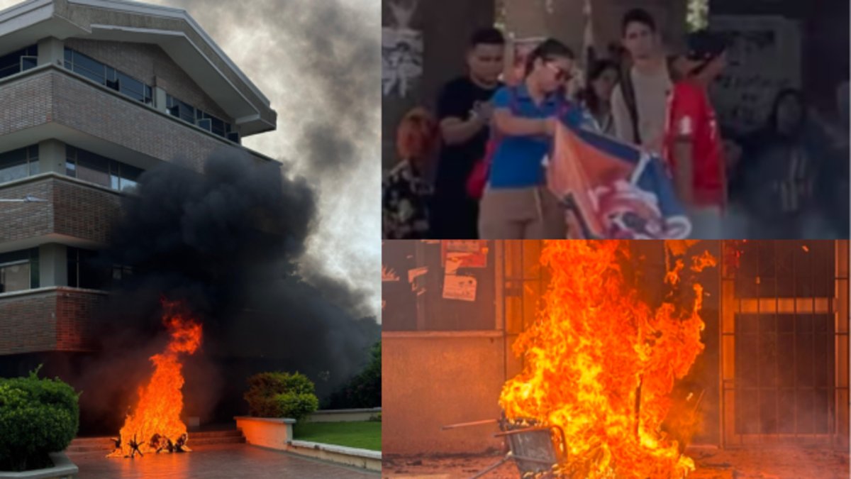 En medio del proceso para la elección de rector, fue atacado el campus y oficinas administrativas