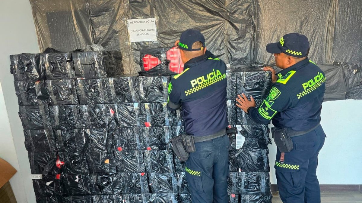 Golpe millonario al contrabando: $294 millones de pesos en cajetillas de cigarrillos ilegales fueron incautados