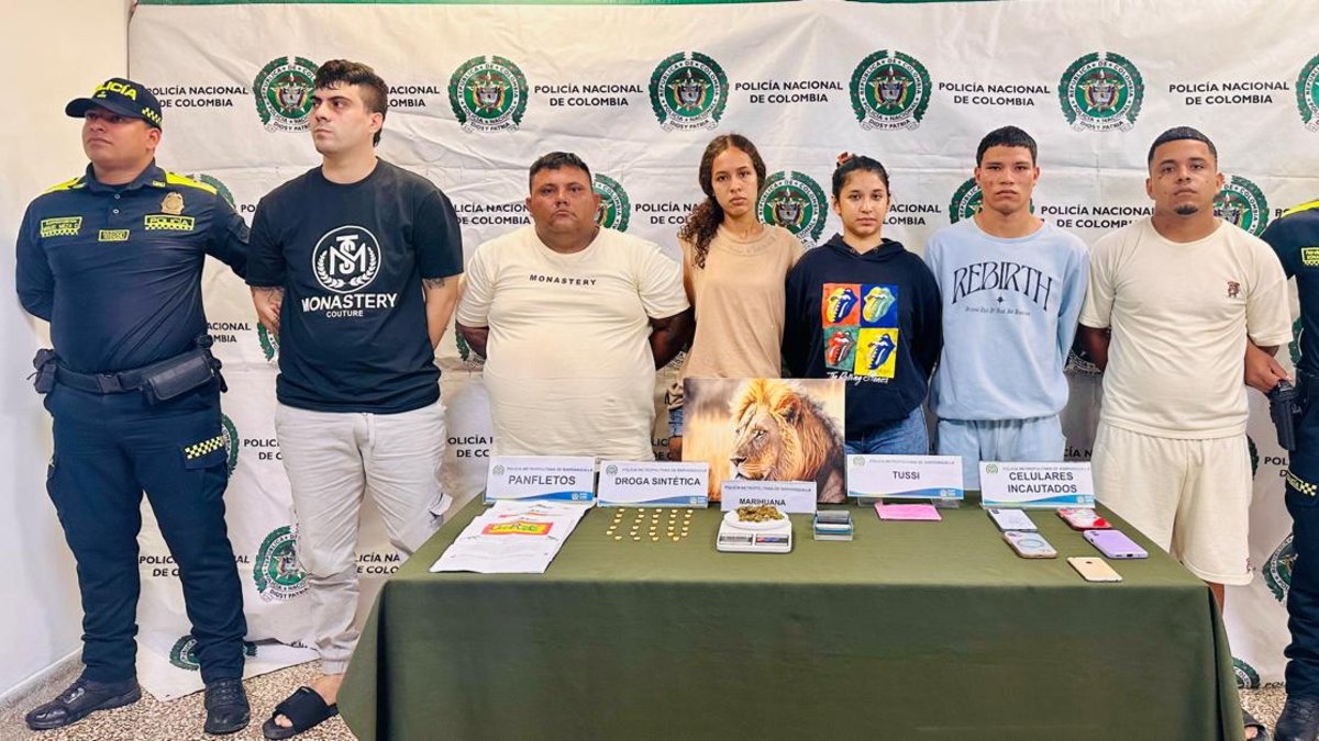 Seis capturas a 'Los Costeños' y cuatro más fueron notificados en centros carcelarios: Acumulan 87 anotaciones judiciales
