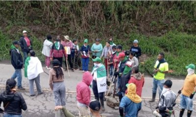 la Cámara de Comercio de Pasto rechazó el bloqueo de la vía Panamericana entre Nariño y Cauca