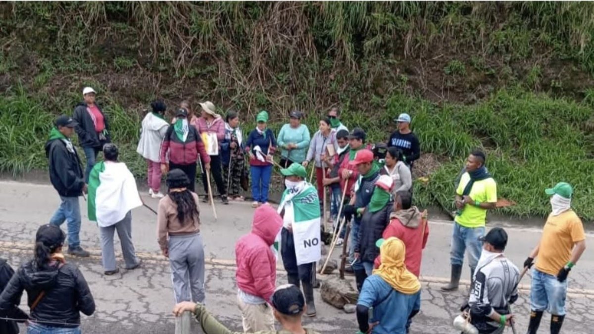 la Cámara de Comercio de Pasto rechazó el bloqueo de la vía Panamericana entre Nariño y Cauca