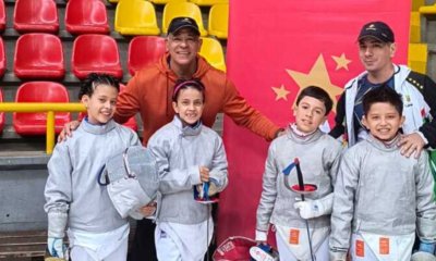 Alana, la niña promesa de esgrima que entrenó más de un mes y se llevó una medalla de oro representando a Santander: dijo 'yo voy por la de oro'