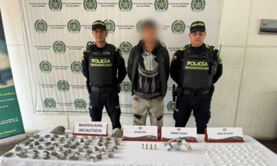Capturado en Ciudad Bolívar un joven que intentó huir con droga y un arma de fuego