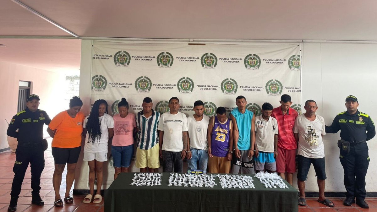 Once capturas a 'Los Pepes' en redada contra el microtráfico en Malambo: Alias 'La Negra' lideraba gastos en cinco barrios