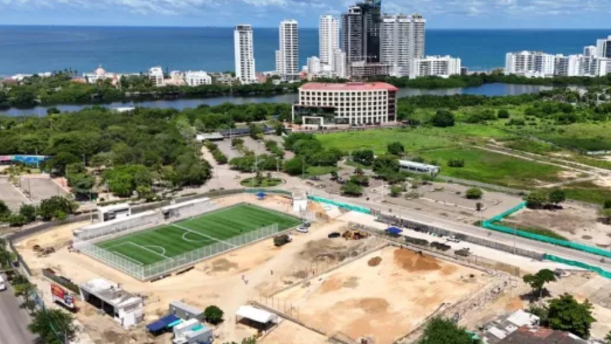 Cartagena avanza en un 51 % hacia su mayor complejo deportivo y social