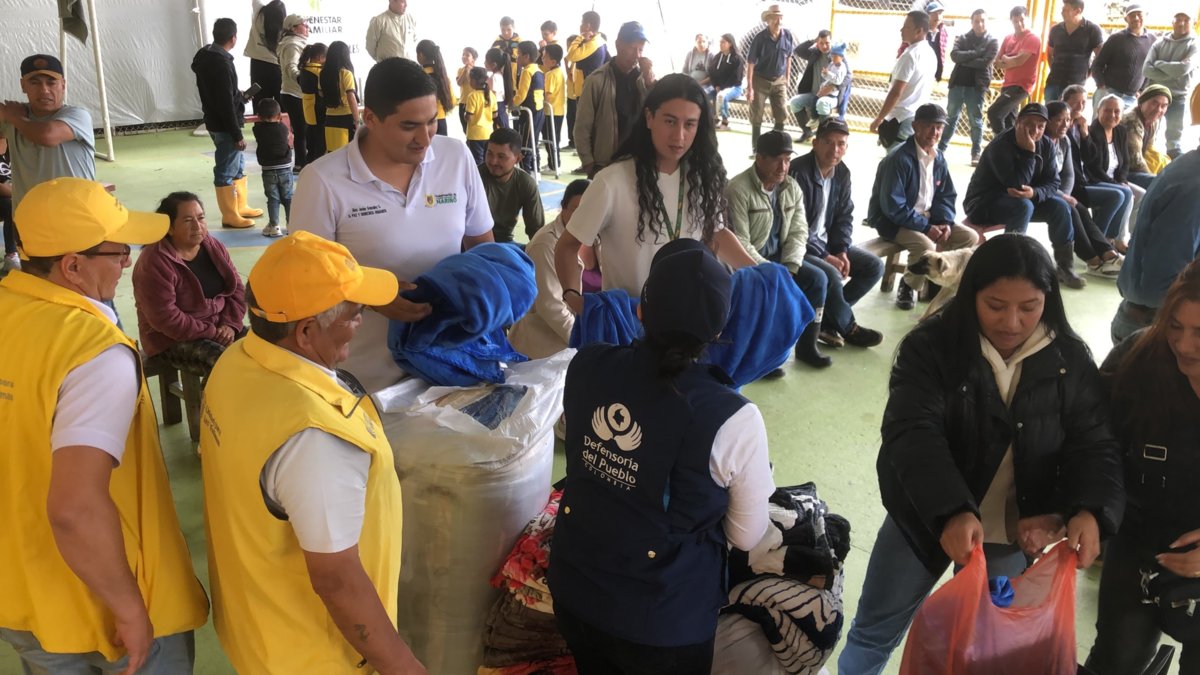 Comunidades de Puerres completan casi un mes de drama por crisis humanitaria, tras fuertes enfrentamientos entre dos grupos armados ilegales.