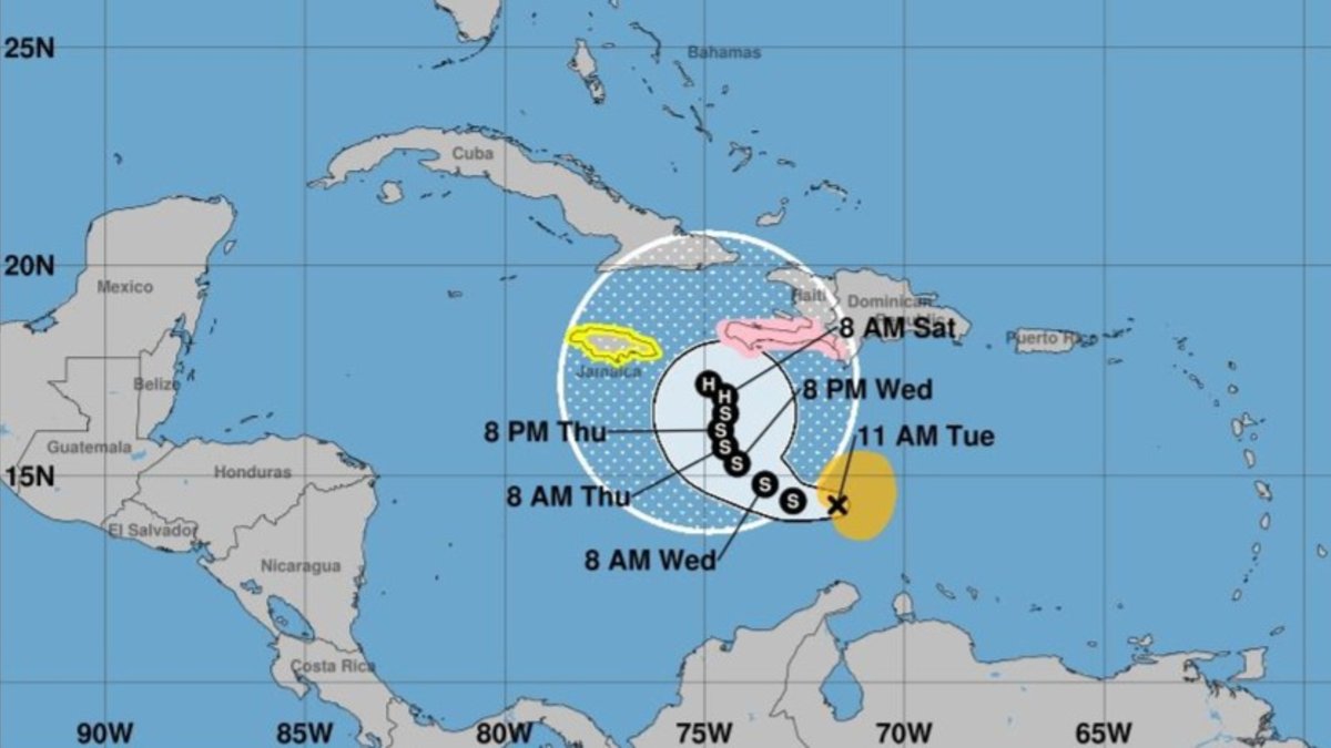 fuertes vientos, olores y lluvias intensas en las próximas 48 horas