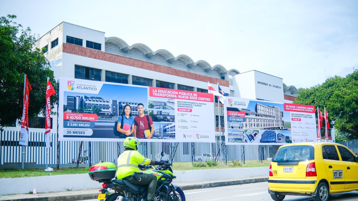 demolerán la sede Centro de la Universidad del Atlántico para construir dos modernos edificios; $125 mil millones es la inversión