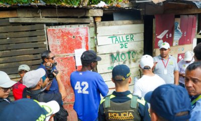 Distrito recupera predio en Chambacú con acompañamiento del ESMAD para poner fin a talleres, cantinas y llanterías