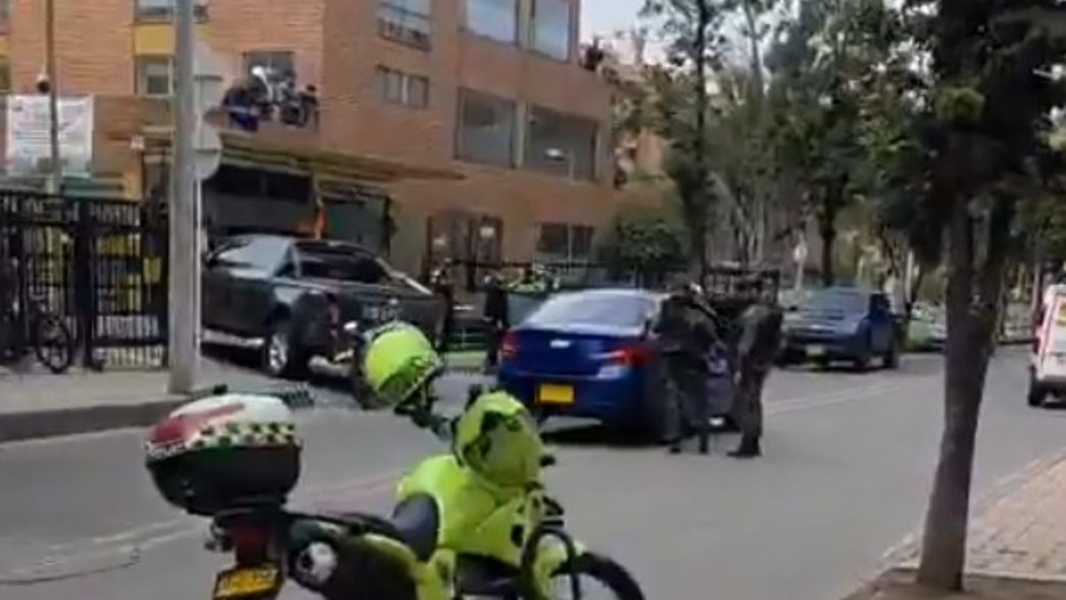 Tres uniformados del Gaula Militar quedaron heridos en operativo en exclusivo sector del norte de Bogotá
