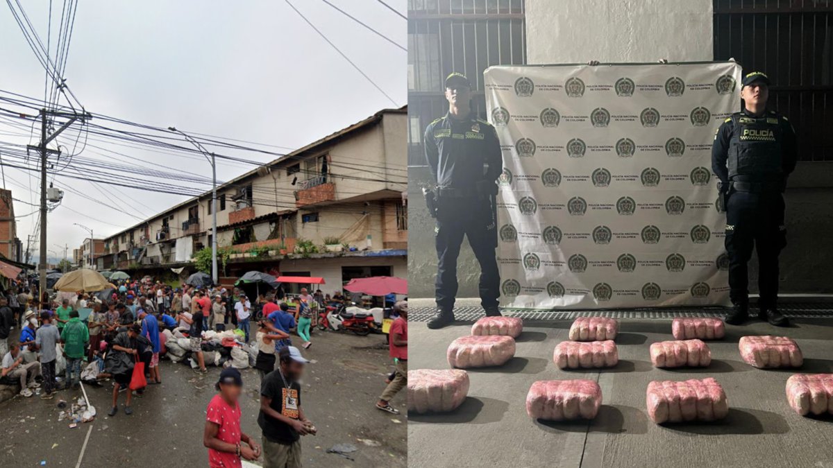 incautaron 18 kilos de drogas