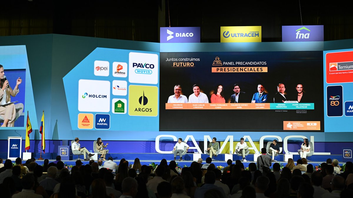Precandidatos presidenciales debatieron sobre el futuro de la vivienda y la construcción en Colombia desde Barranquilla