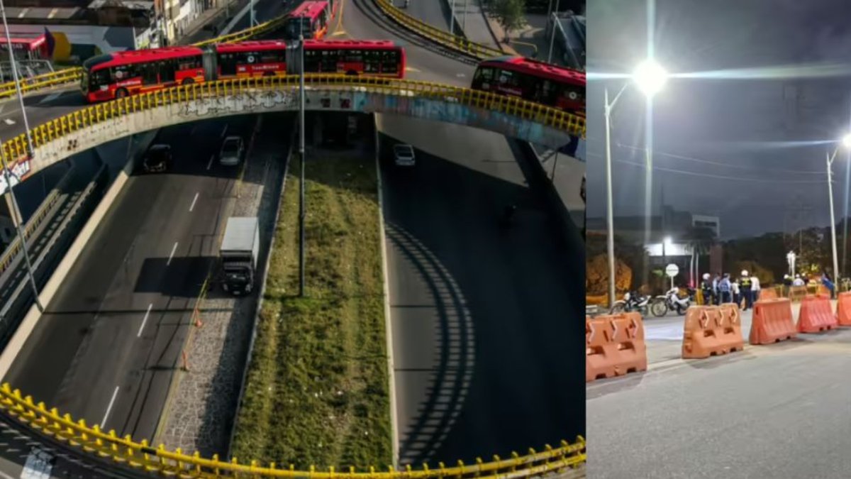 Sábado 25 y domingo 26 de octubre se cierra la Avenida 68 con Autopista Sur