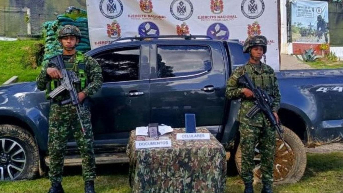 Un vehículo pasó la señal de pare en un puesto de control del Ejército en zona rural de Yarumal, Antioquia y desató un cruce de disparos.