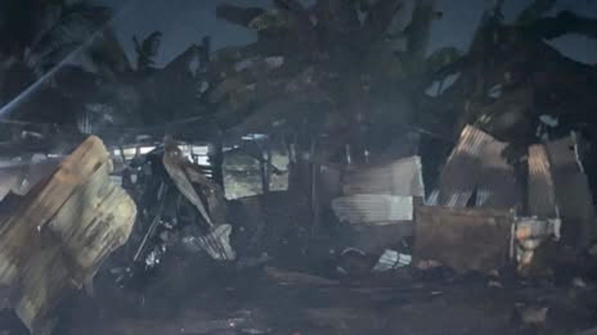 Incendio en Villa Caracas destruyó ocho viviendas en el suroccidente de Barranquilla