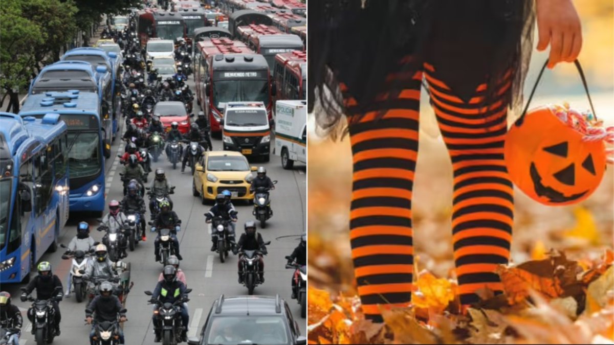 Estos son los horarios y las vías en las que habrá restricción para motocicletas en Bogotá durante el puente festivo de Halloween