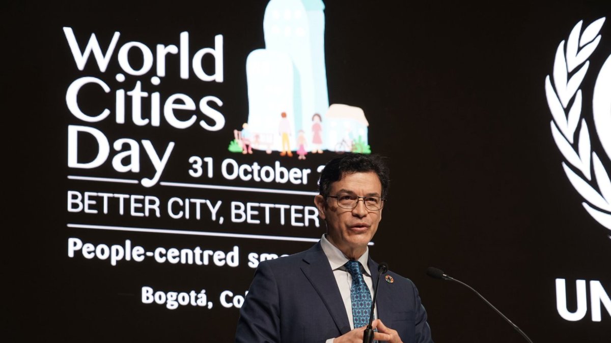 Elkin Velásquez, director regional para América Latina y el Caribe de ONU Hábitat