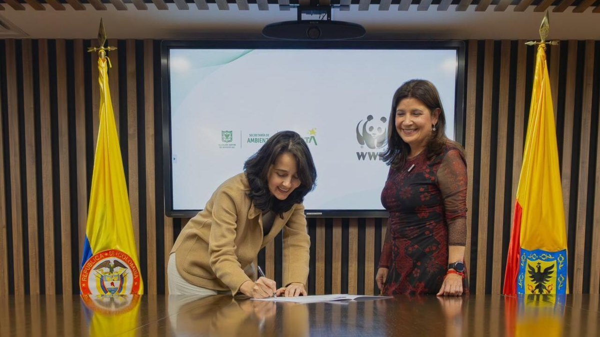 Bogotá firma convenio con WWF para fortalecer la gestión de las áreas protegidas de la capital