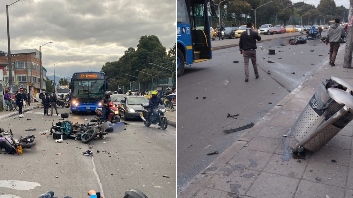 hay reporte de alta congestión en el punto; esto se sabe del siniestro