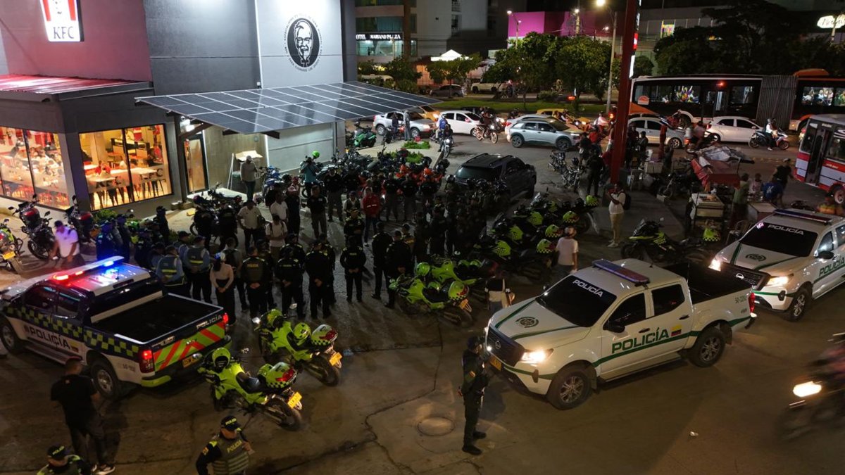 Arrancó la hora cero para las caravanas de la seguridad con Infantería de Marina y Policía en las tres localidades.