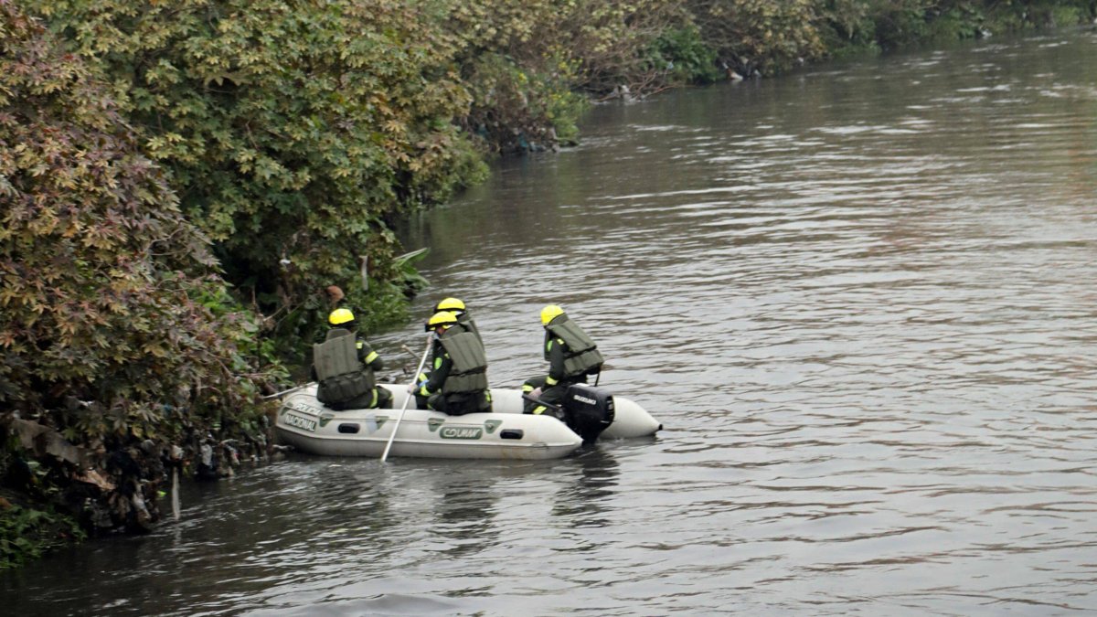 Persisten los trabajos de búsqueda de menor arrastrada por creciente súbita en el río Bl.