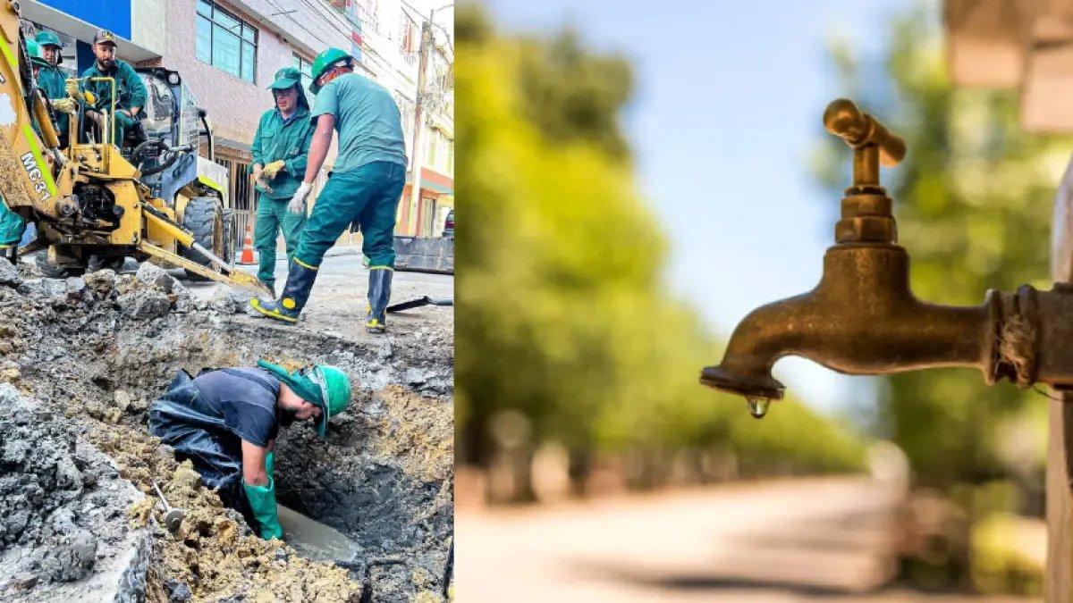 habrá cortes de agua Bogotá y Soacha en la semana del 10 al 14 de noviembre de 2025