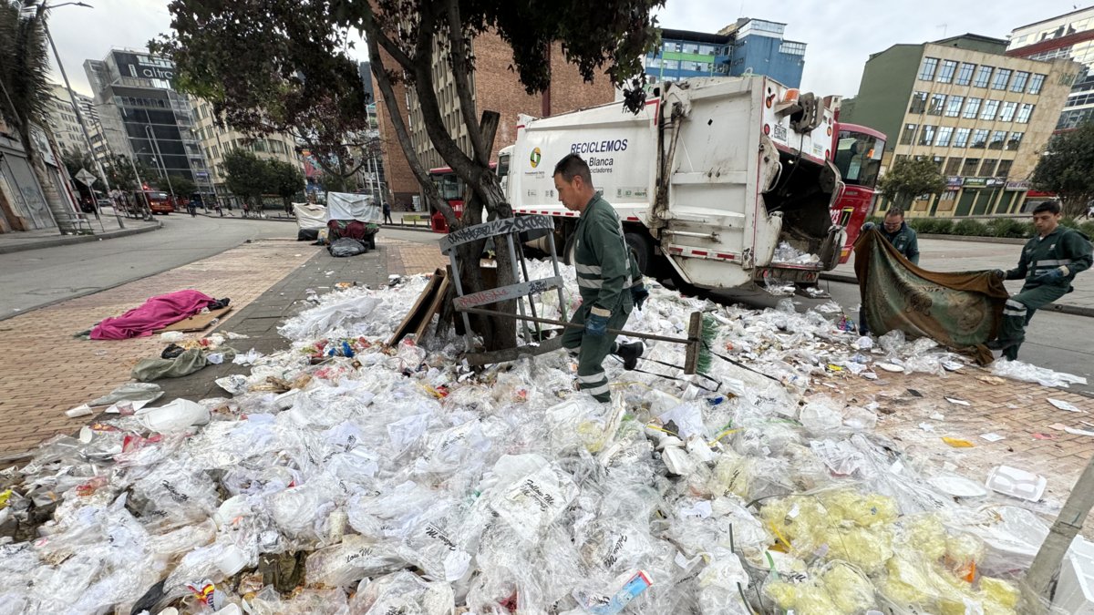 así funcionan las sanciones por arrojar basura a las calles de Bogotá.