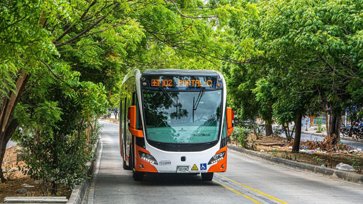 El sistema de transporte integrado de Cartagena, Transcaribe, podría ampliar su hueco fiscal a $63.000 millones en 2026