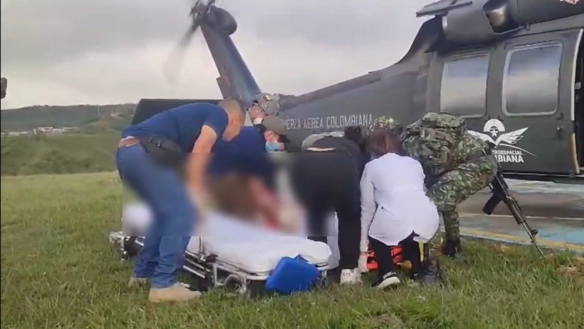 hombre resultó herido tras caer en campo minado en Añorí