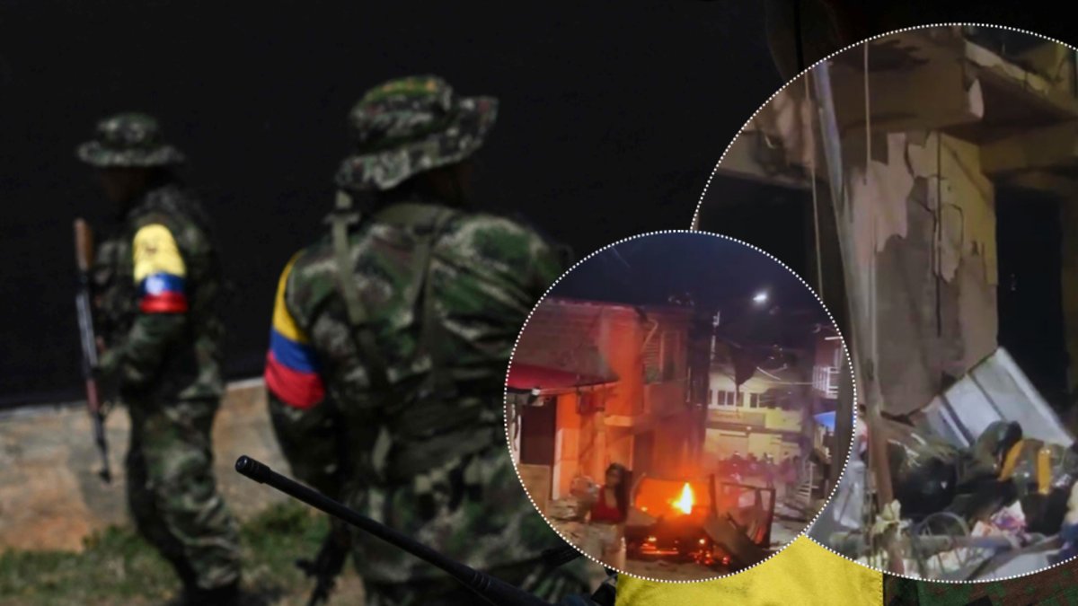 la explosión, las ráfagas de fusil y la violenta madrugada que vivieron en Cauca