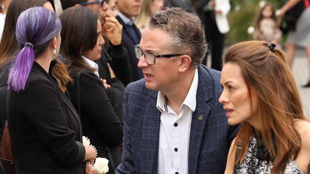 Familiares y allegados rinden homenaje a Jaime Esteban Moreno Jaramillo, joven asesinado