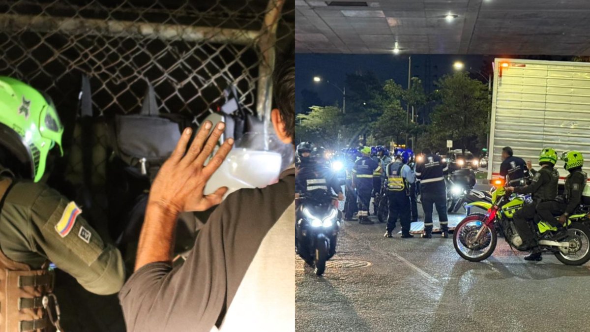 Más de 30 capturas y 550 vehículos inmovilizados dejaron el megaoperativo desplegado por las autoridades de Medellín durante la noche de Halloween