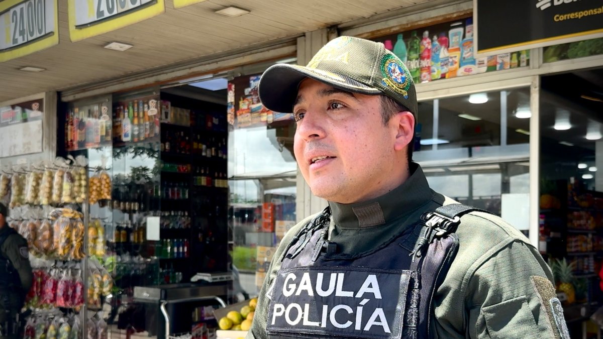 comandante del Gaula de la Policia de Bogotá