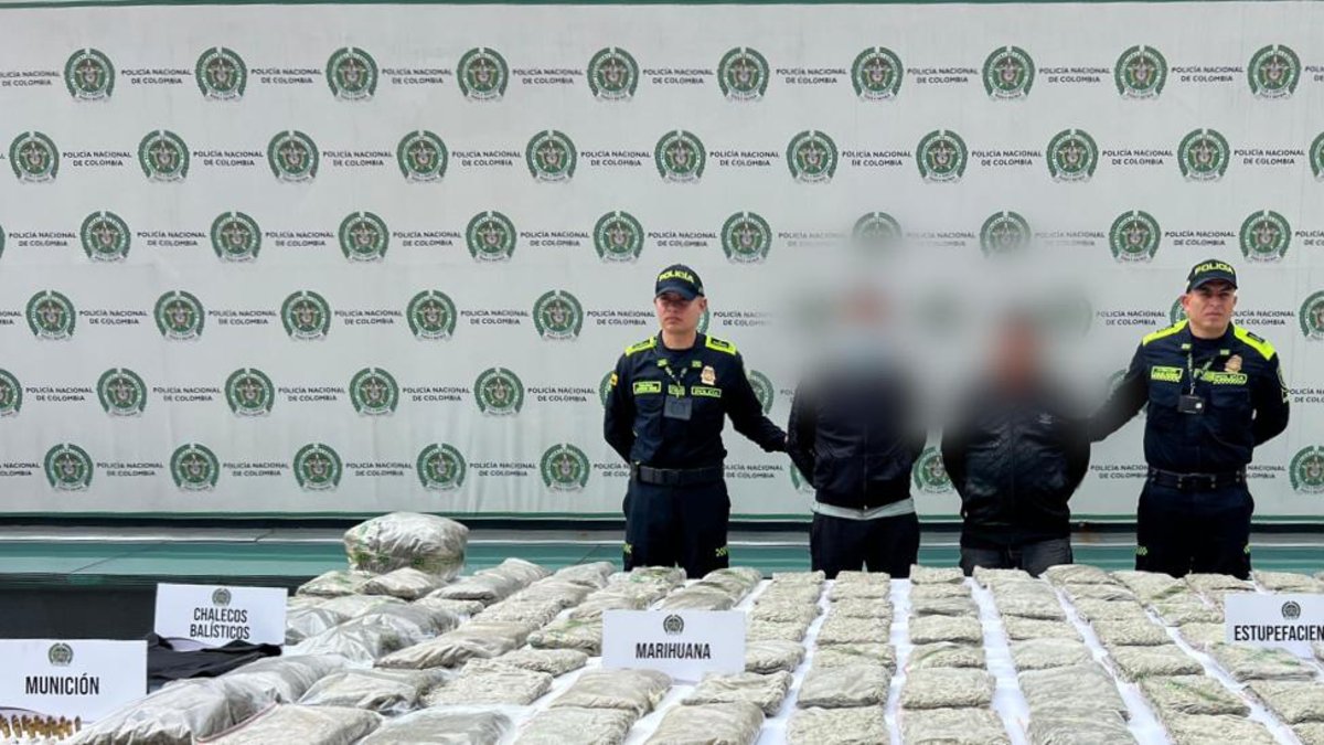 Encontraron marihuana escondida bajo tierra en El Restrepo, en Bogotá