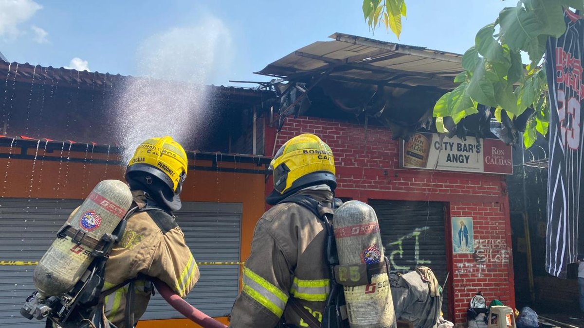 autoridades lograron controlar la situación y evitar que se presenten personas lesionadas