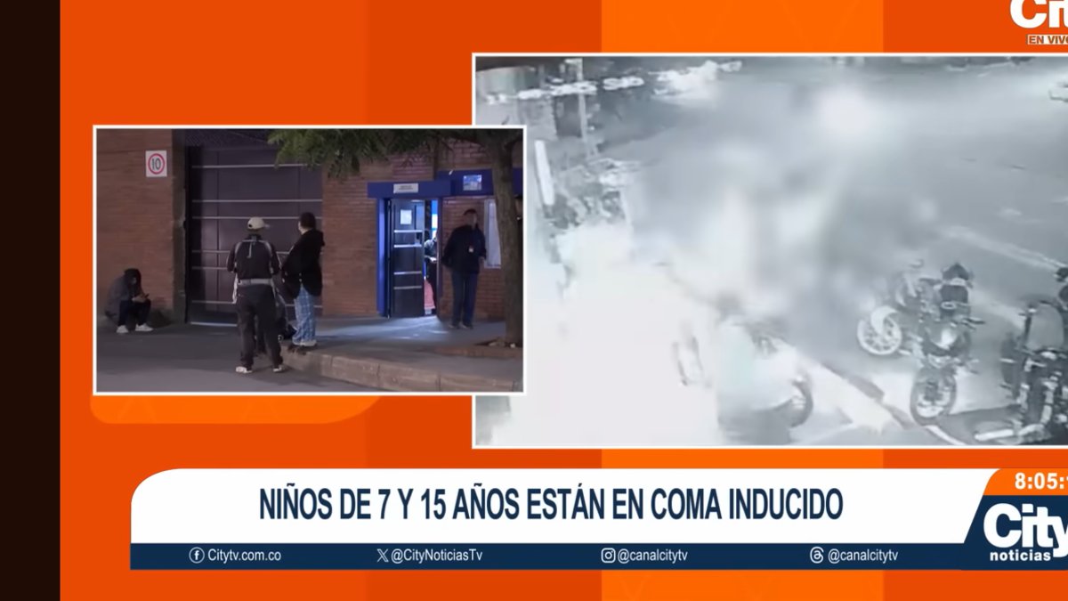 Dos de los menores arrollados por el conductor ebrio en San Cristóbal fueron inducidos a coma tras accidente que dejó 11 personas heridas en Bogotá