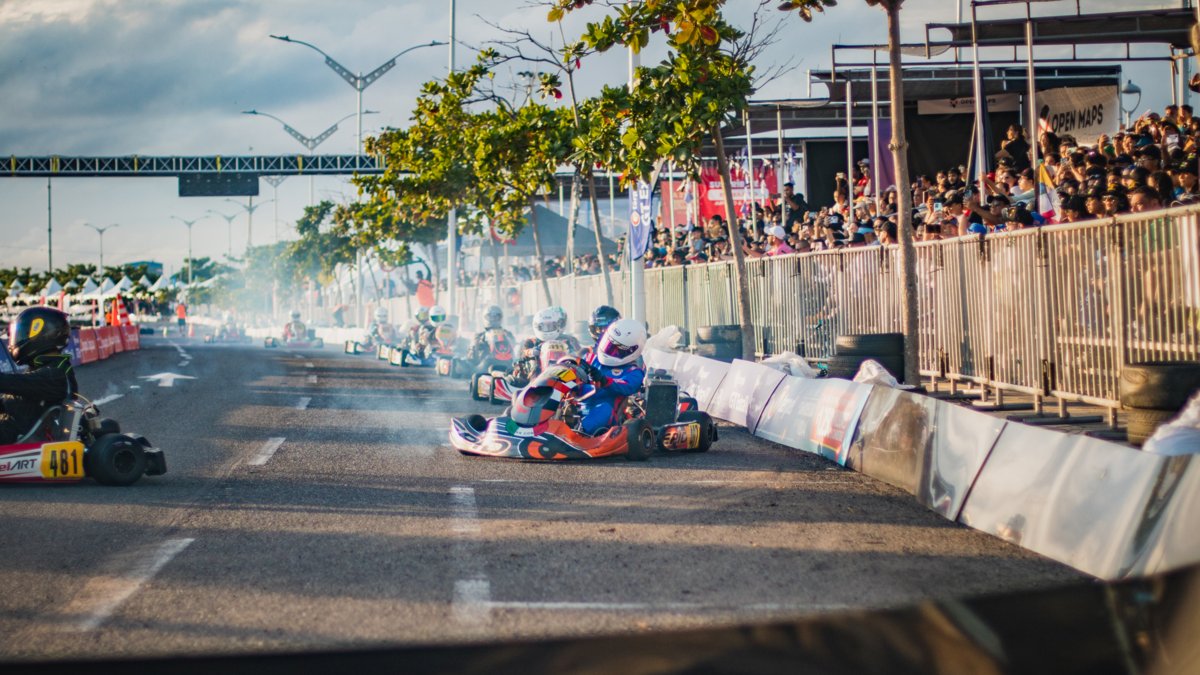 ajustes temporales en la Avenida del Río por el evento de karts Gran Premio Rotax del Caribe
