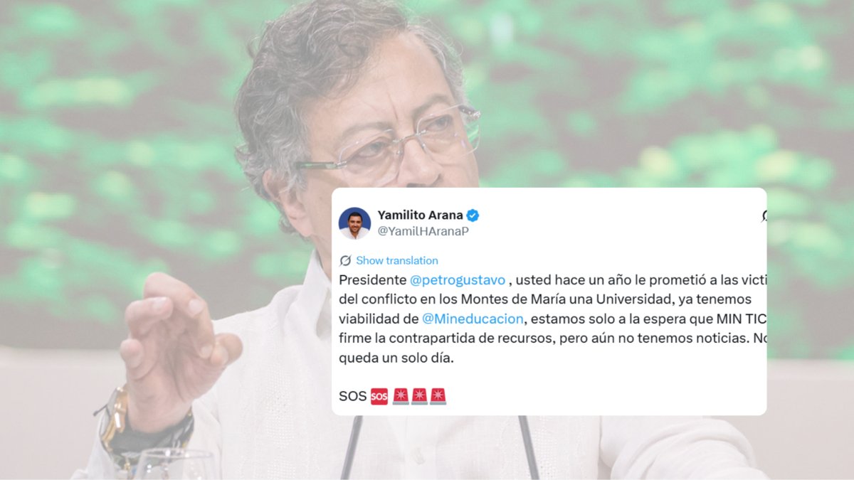 gobernador de Bolívar denuncia incumplimiento del MinTIC