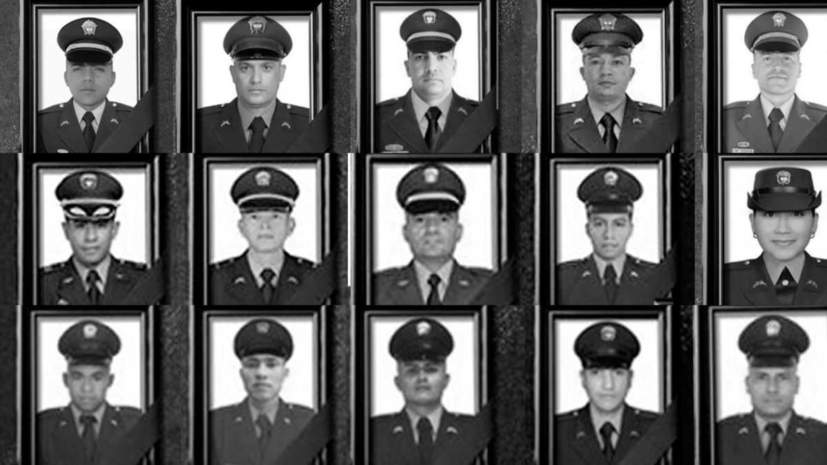 van 25 policías asesinados y 220 alertas de atentados en lo que va del 2025