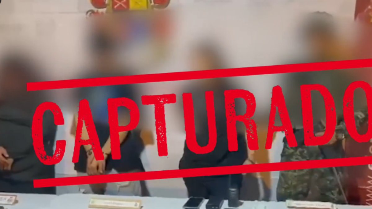 capturan a cinco integrantes de 'Adán Izquierdo' e incautan armas y municiones